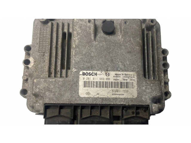 Řídící jednotka 8200311539, 8200440204   Renault Laguna II 2002