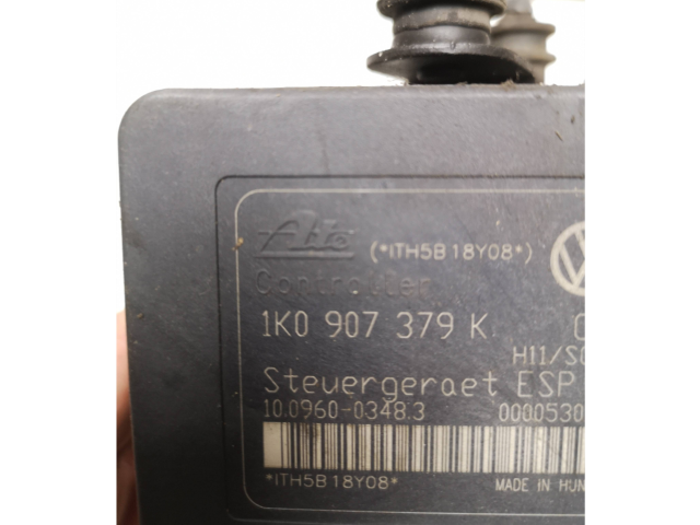 Jednotka ABS 1K0907379K, 10096003483   Audi A3 S3 8P 2004