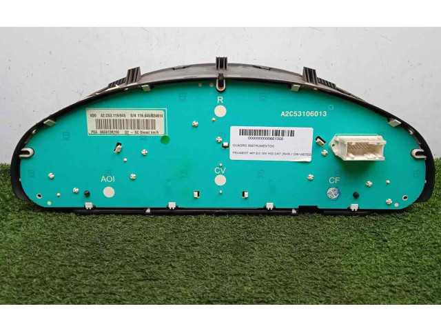 Přístrojová deska  Peugeot 407 2007 1.CONECTOR, VDO  