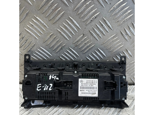 Блок управления климат-контролем A2129004525, 0015672759   Mercedes-Benz E W212