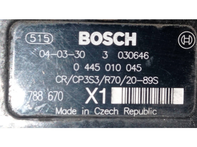 Vstřikovací čerpadlo 0445010045, 030646   BMW 3 E46  pro naftový motor 2.0  