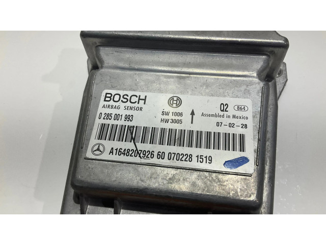 Блок подушек безопасности A1648207926, 1648207926   Mercedes-Benz ML W164
