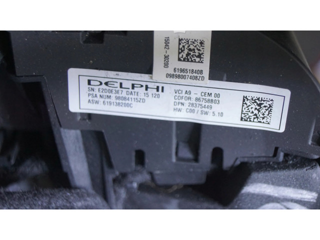 Volant Peugeot 2008 I 2013 98084115ZD  