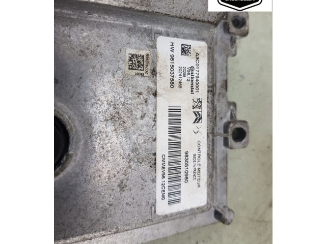 Řídící jednotka 9830510980, 9830510980   Opel Crossland X 2020
