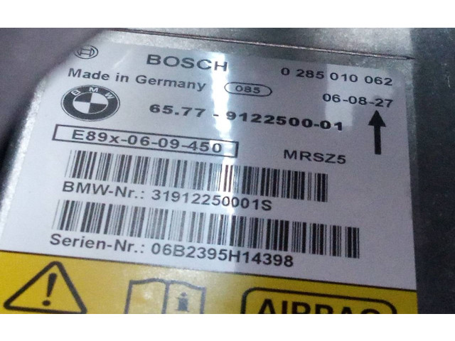 Блок подушек безопасности 6577912250001, 0285010062   BMW 3 E46