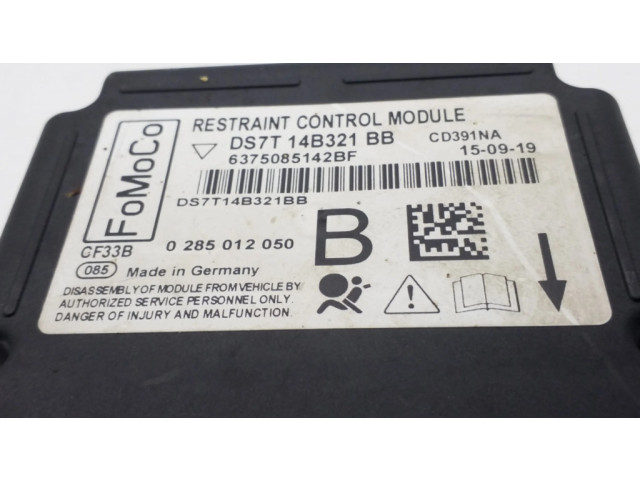 Блок подушек безопасности DS7T14B321BB, 0285012050   Ford Fusion II