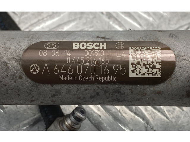 Vstřikovací lišta A6460701695, 001510   Mercedes-Benz C W203    OM 646.963 