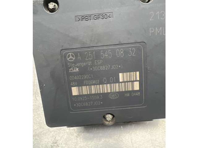 Jednotka ABS A2515450832, 3DC6B27J02   Mercedes-Benz ML W164 2007