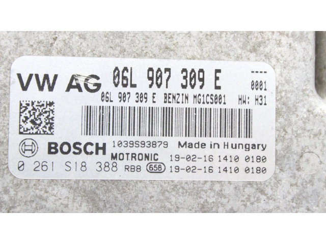 Řídící jednotka 06L907309E   Audi A4 S4 B9 8W 2019