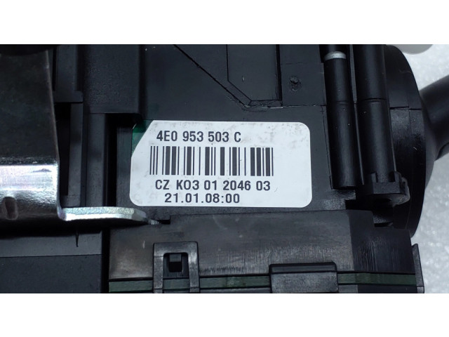 Подрулевой переключатель 4F0953549D, 4E0953503C   Audi Q7 4L