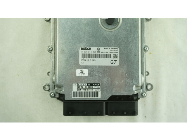Řídící jednotka 37820RL0G03, 0281014809   Honda Accord 2008