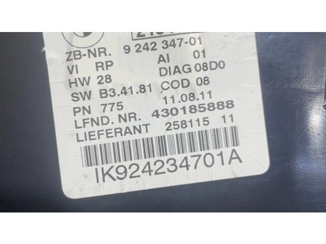 Přístrojová deska  BMW X1 E84 2011 9242347, 21546300  