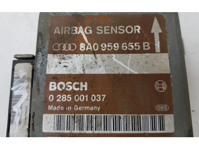 Блок подушек безопасности 8A0959655B, 0285001037   Audi A4 S4 B5 8D