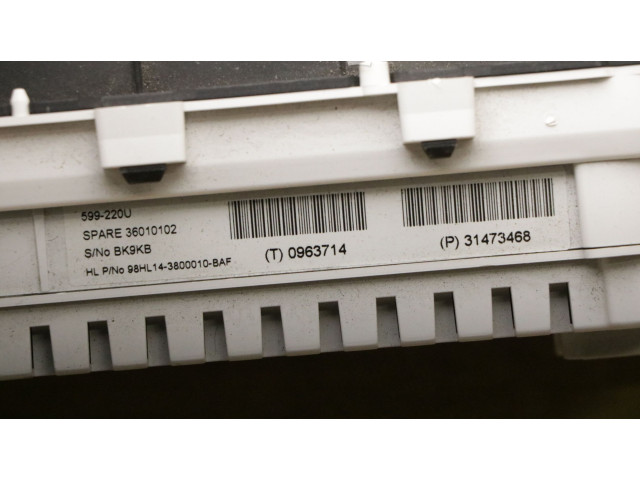 Přístrojová deska  Volvo V70 2016 31473468, 31473468  