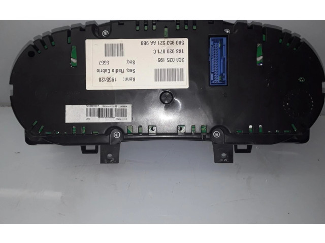Панель приборов 1K8920871C   Volkswagen Scirocco       