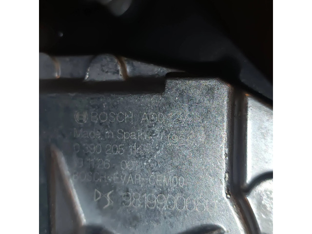Моторчик заднего дворника 9819900080, 0390205114    Peugeot 208