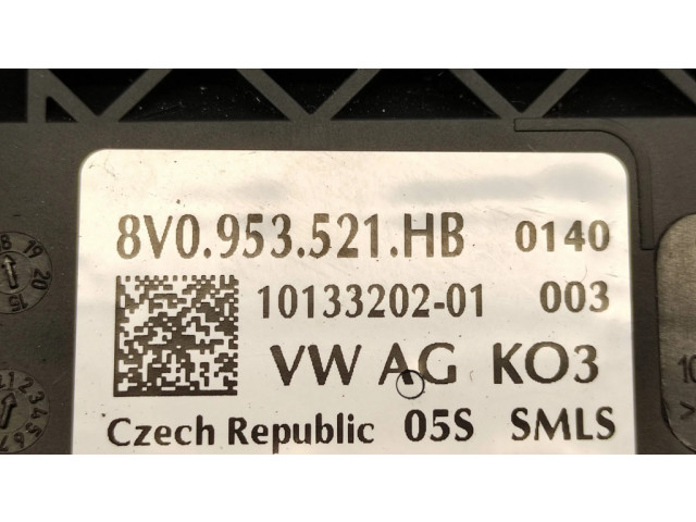 Подрулевой шлейф SRS 8V0953521HB, 5Q0953549E   Audi A3 S3 8V