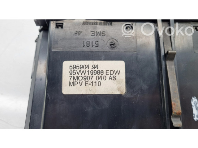 Блок управления климат-контролем 7M0907040AS   Ford Galaxy