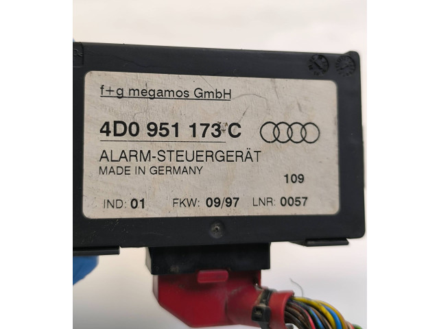 Pojistková skříňka Блок управления сигнализации 4D0951173C   Audi A8 S8 D2 4D 1998