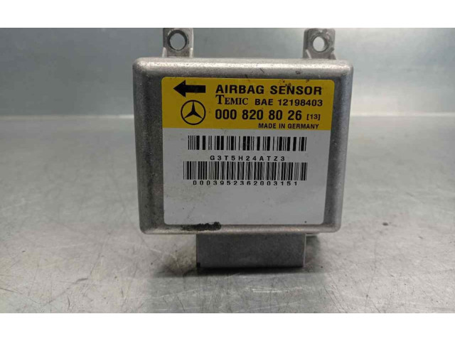 Блок подушек безопасности 0008208026, 12198403   Mercedes-Benz C W202