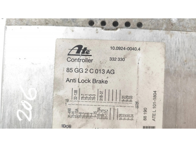 Блок управления АБС 85GG2C013AG, 332330   Ford Sierra