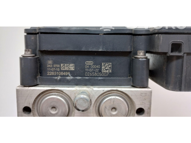 Jednotka ABS 71772427, 0265260024   Lancia Ypsilon 2012