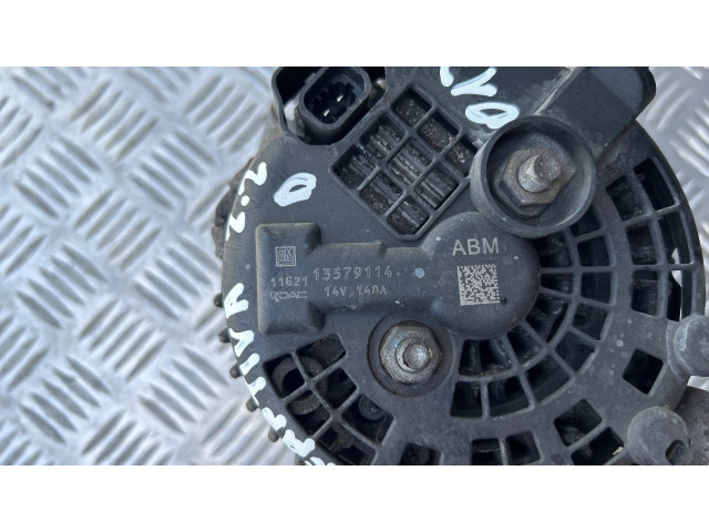 Генератор 13579114, 14V140A   Chevrolet Captiva 2.2     