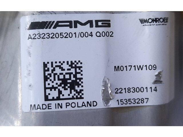 Блок управления A2323205201, A2323205201   Mercedes-Benz SL R232