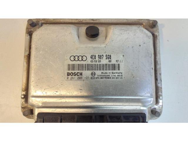 Блок управления 4E0907560, 4E0910559   Audi A8 S8 D3 4E