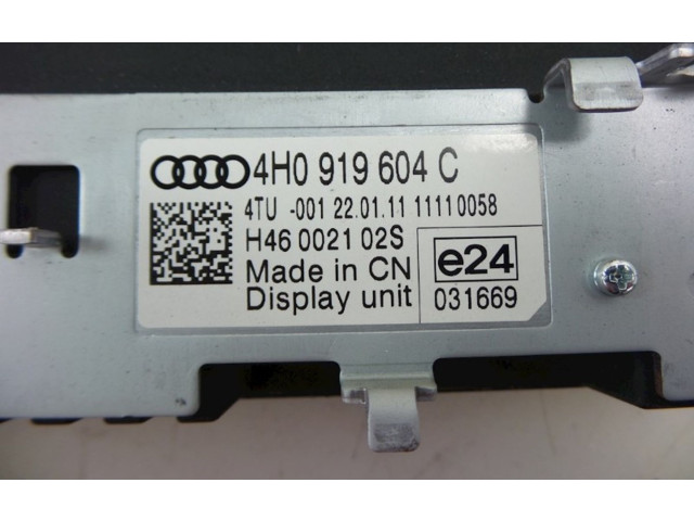 Дисплей    4H0919604C, 4H0919604C   Audi A8 S8 D4 4H