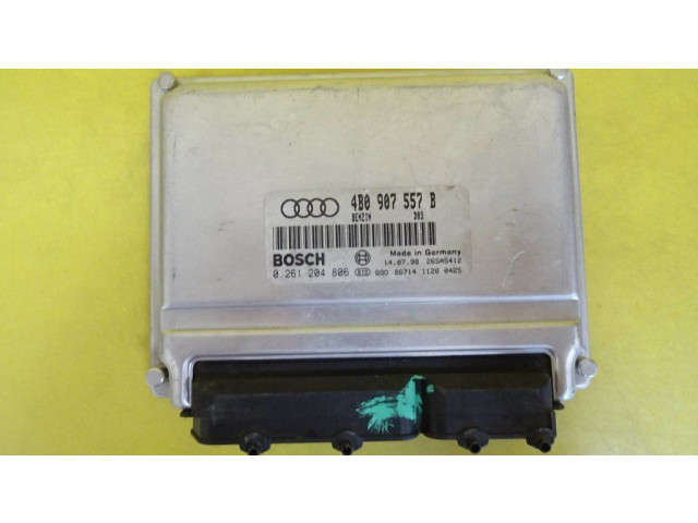 Блок управления двигателя 4B0907557B, 0261204806   Audi A6 S6 C5 4B