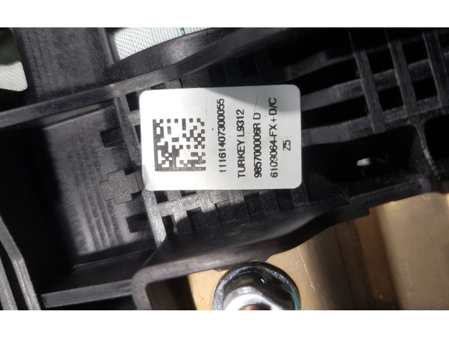 Подушка безопасности водителя 985700006R, 985700006R   Renault Fluence