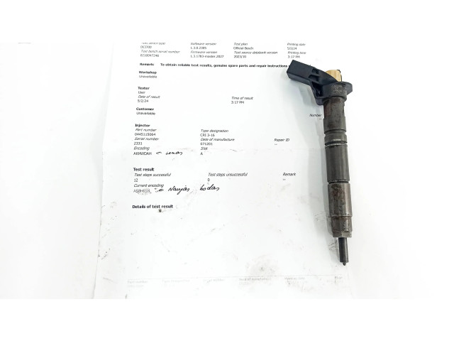 Форсунка A6420701387, KHWDAH    Mercedes-Benz R W251 для дизельного двигателя 642950 3