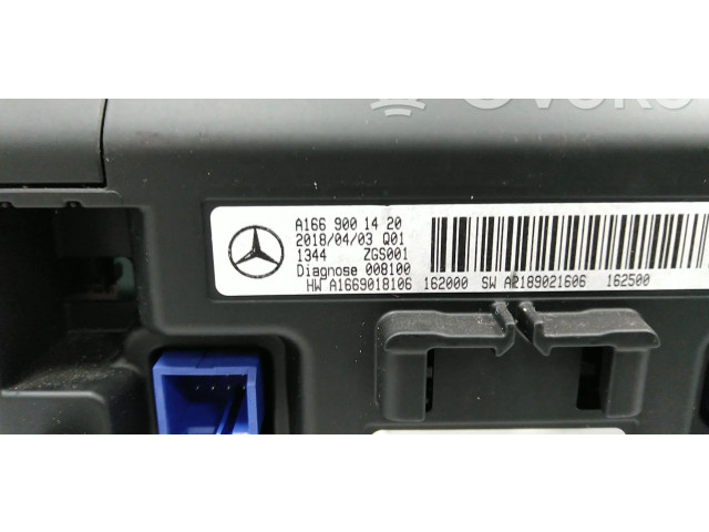 Дисплей    A1669001420, A1669008222   Mercedes-Benz GLE (W166 - C292)