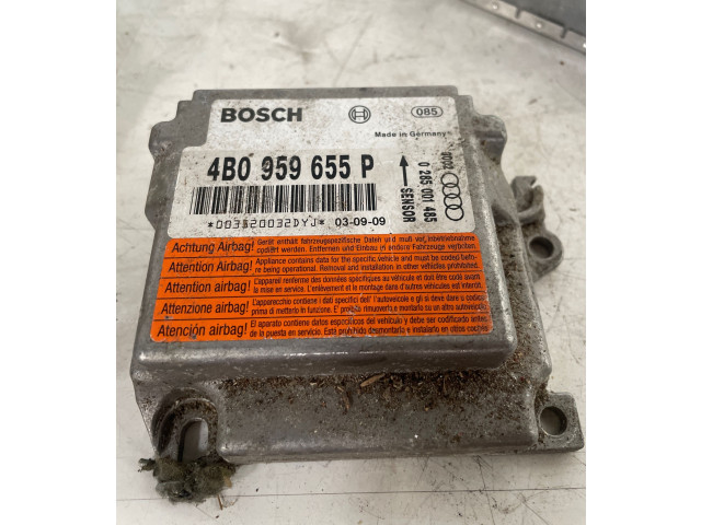 Блок подушек безопасности 4B0959655P, 083520032DYJ   Audi A4 S4 B6 8E 8H