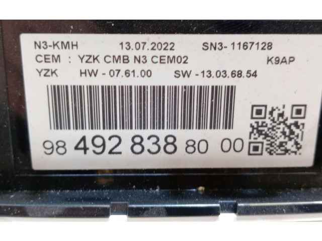 Панель приборов 9849283880   Peugeot Rifter       