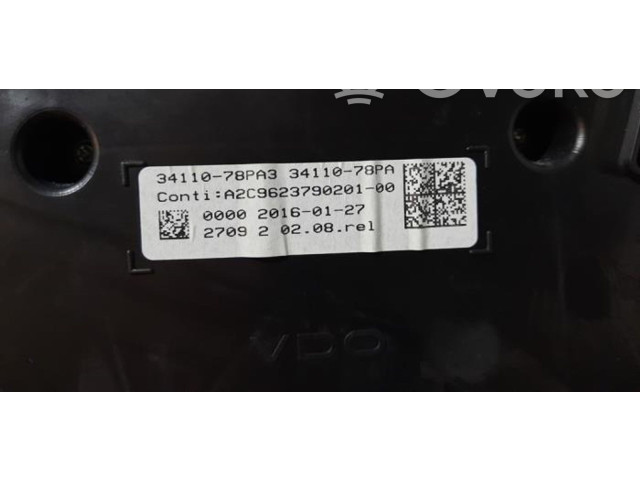 Přístrojová deska  Suzuki Swift 2016 3411078PA3  