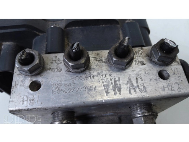 Блок АБС 6C0614517K, 269642   Volkswagen  Polo V 6R  2009-2017 года