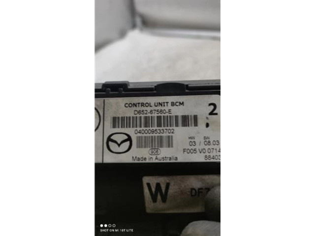   Pojistková skříňka D65267560, D65267560   Mazda 2 2009