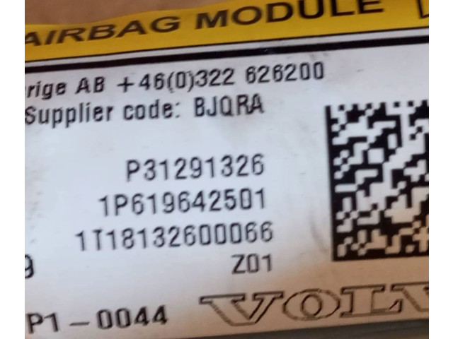 Боковая подушка безопасности 31291326, 1T1813260006   Volvo V40 Cross country