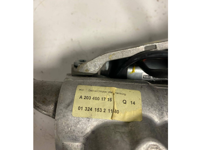  рейка  Колонка рулевая A2034620220, 2104620748   Mercedes-Benz C W203 2000 - 2007 года