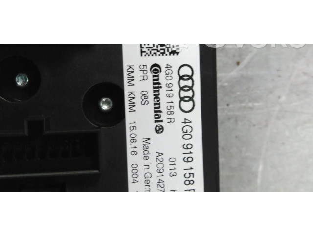 Блок управления климат-контролем 4G0919158R   Audi A6 S6 C7 4G