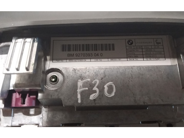Дисплей    9270393, BM9270393040   BMW 3 F30 F35 F31