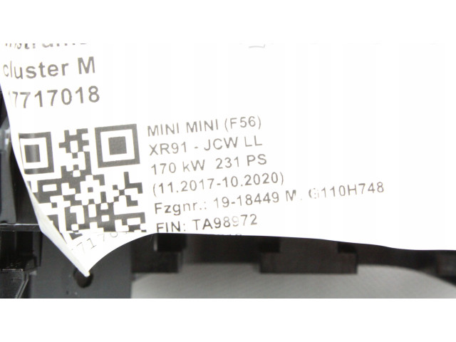 Přístrojová deska  Mini Clubman F54 2014 8706755  