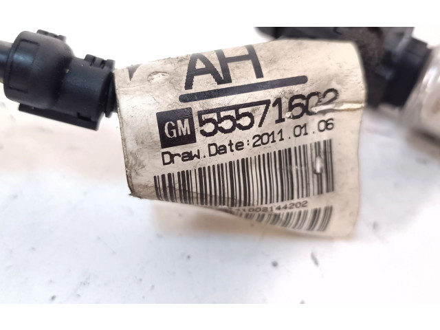 Vstřikovací lišta 55570022, 55571602   Opel Zafira C    B16DTH 