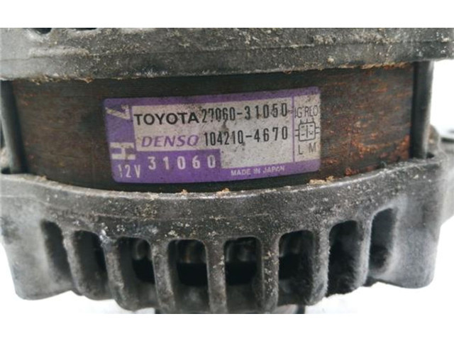 Генератор 27060-3105, 104210-4670   Lexus GS 300 350 430 450H      
