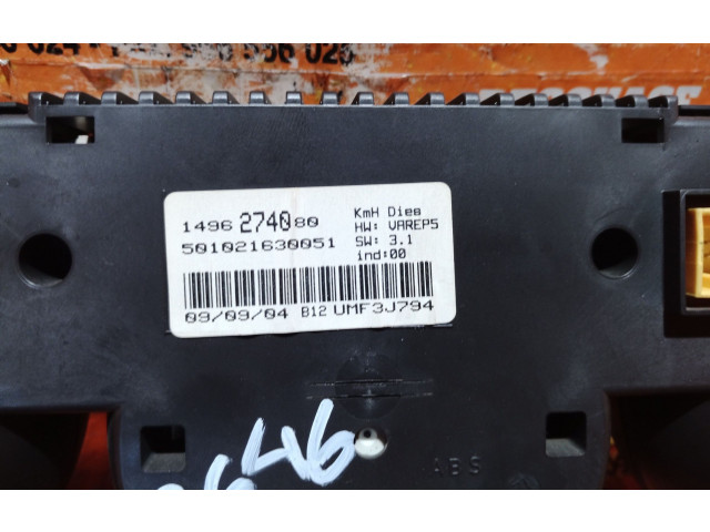 Панель приборов 501021630051, 501021630051   Fiat Ulysse       