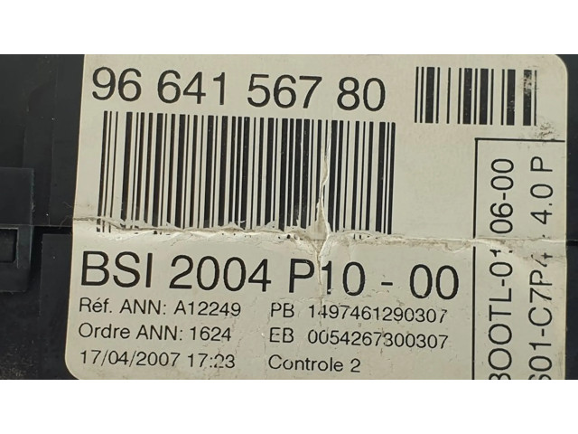   Pojistková skříňka 9664156780   Citroen C2 2007