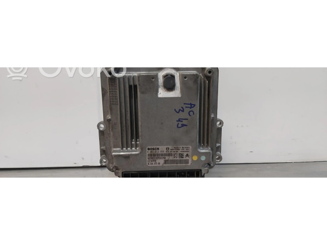 Блок управления двигателя 9664487580   Citroen C-Crosser