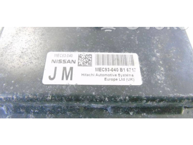Řídící jednotka MEC93-040   Nissan Note (E11) 2007